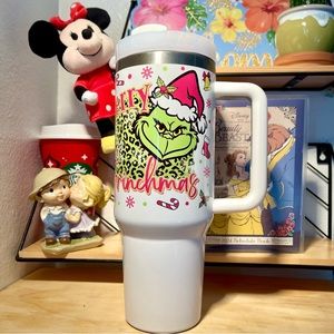 Merry Christmas The Grinch Disney Tumbler Brand new 40 oz double wall stainless